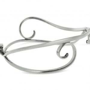 Janet Isherwood Jewellery 9ct White Gold Bangle JIB001