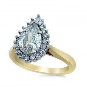 Janet Isherwood Jewellery diamond ring. JIR008