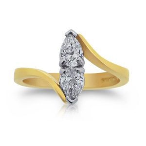 Janet Isherwood Jewellery diamond ring. JIR005