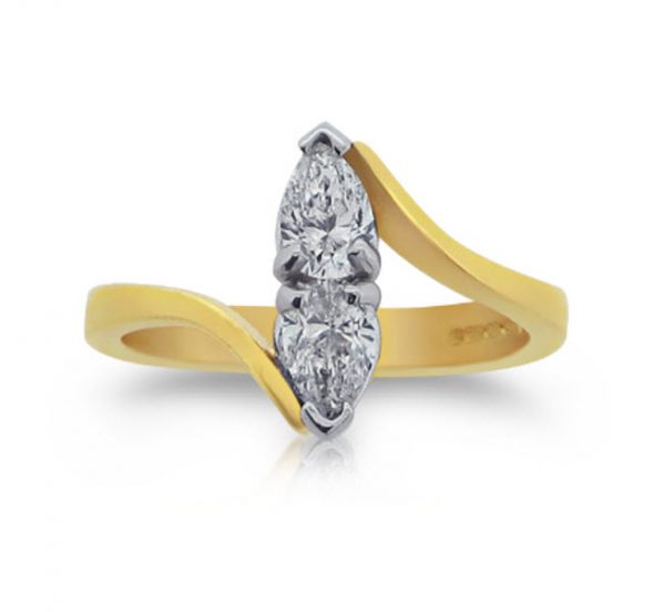 Janet Isherwood Jewellery diamond ring. JIR005