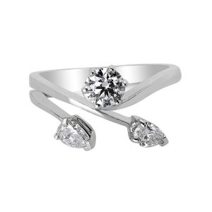 Janet Isherwood Jewellery platinum diamond ring. JIR020