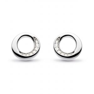 Bevel Cirque Stud Earrings