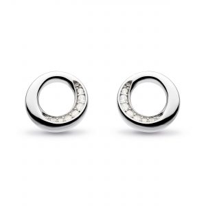 Bevel Cirque Stud Earrings