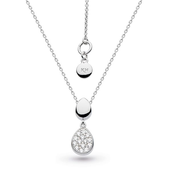 Kit Heath Coast Pebble Glisten Pavé Necklace