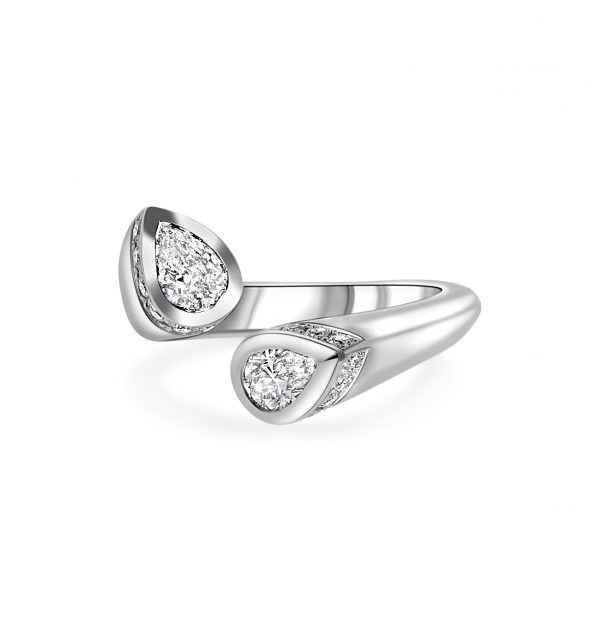 Janet Isherwood Jewellery platinum diamond ring
