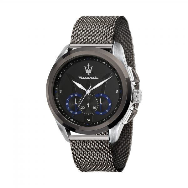 Maserati R8873612006 Gents Traguardo Chronograph Milenese Mesh Watch