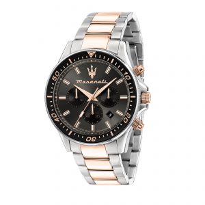 Maserati Gents SFIDA R8873640002 Chronograph Stainless Steel / Rose Gold PVD