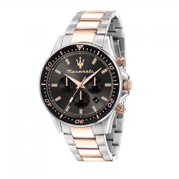 Maserati Gents SFIDA R8873640002 Chronograph Stainless Steel / Rose Gold PVD