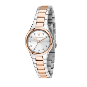 Maserati Ladies Attrazione Watch - Stainless Steel and Rose Gold
