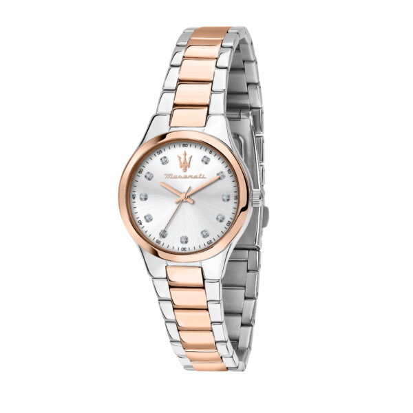 Maserati Ladies Attrazione Watch - Stainless Steel and Rose Gold
