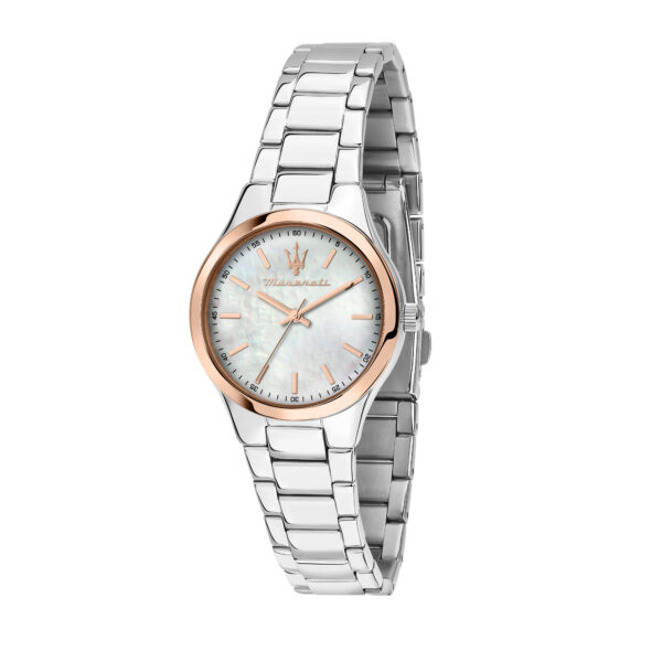 Maserati Ladies Attrazione Watch - White Mother of Pearl Dial